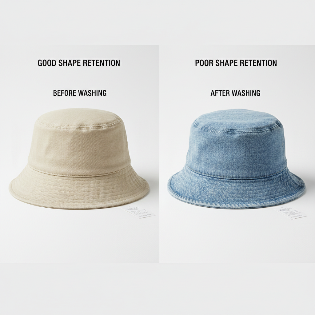bucket hat shape retention quality comparison