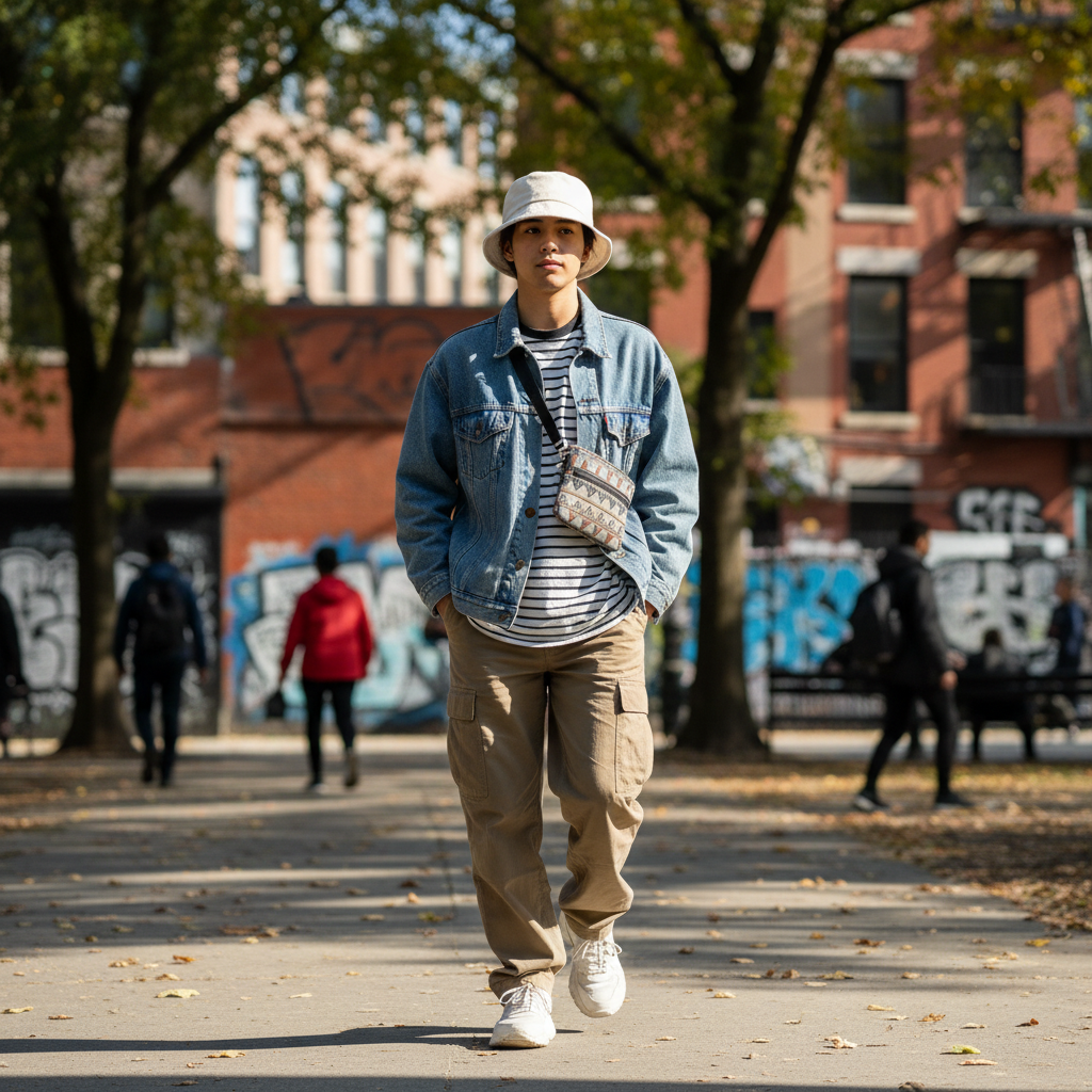 bucket hat urban lifestyle