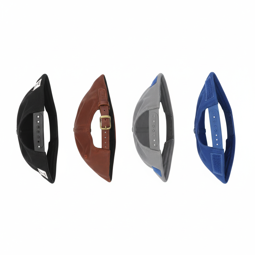 baseball cap closure types comparison