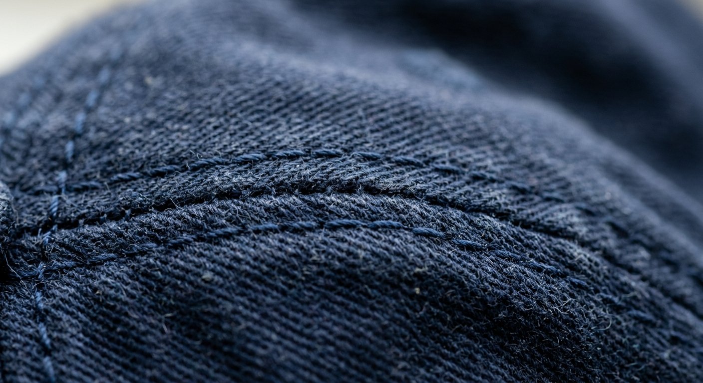Baseball cap fabric weave close-up cotton material texture wholesale comparison