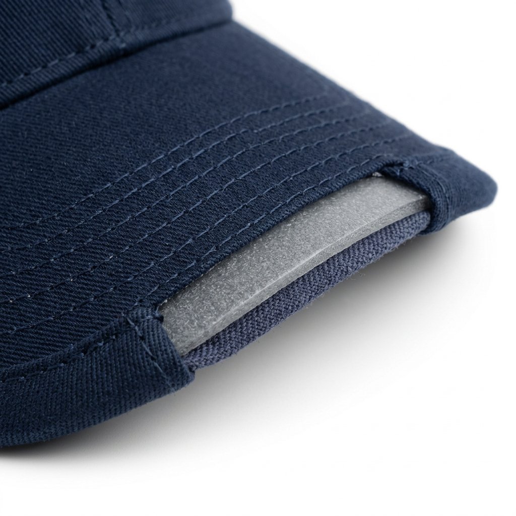 Baseball Cap Ventilation - Eyelet and mesh detail for wholesale buyers