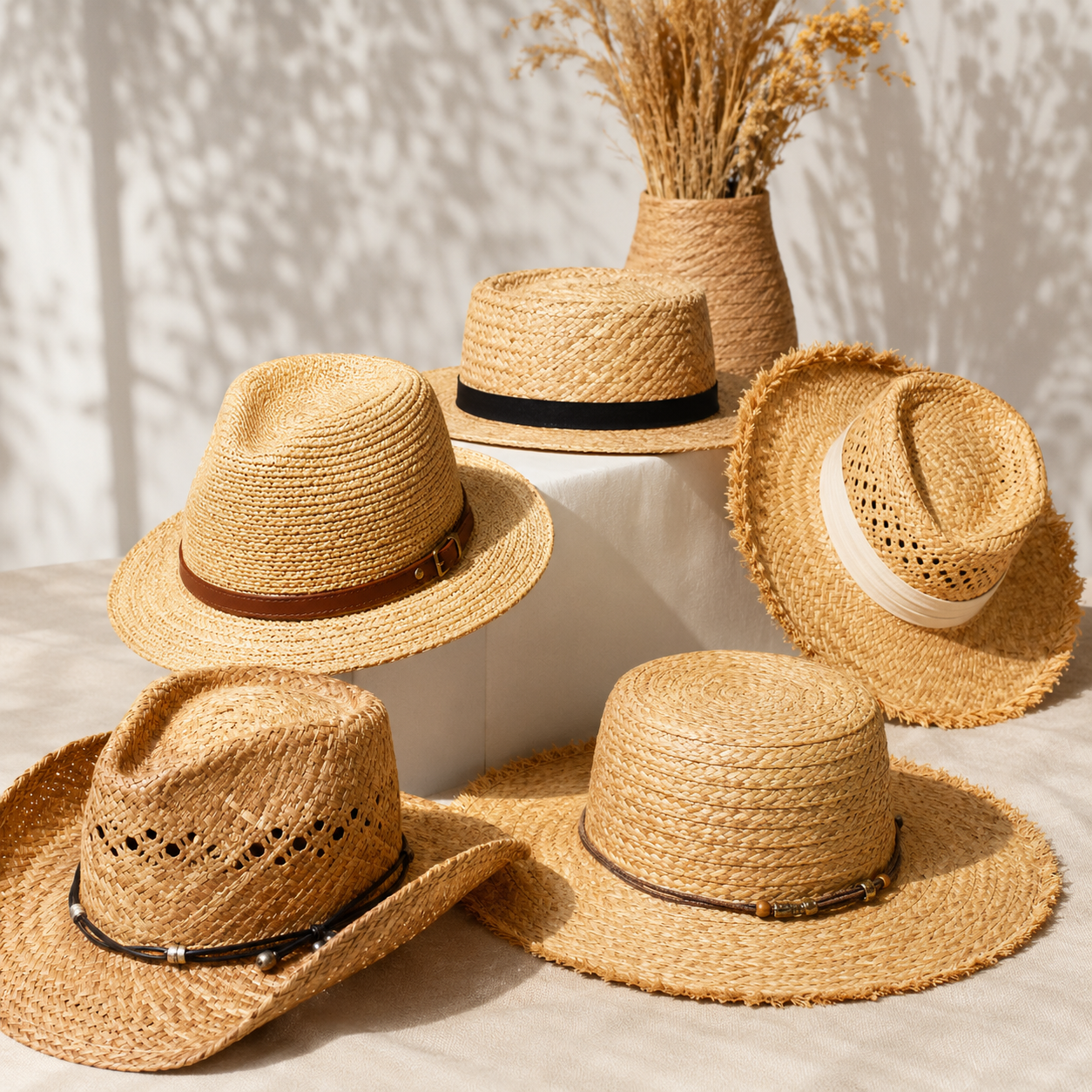 wholesale straw hats for color fastness and summer retail sourcing