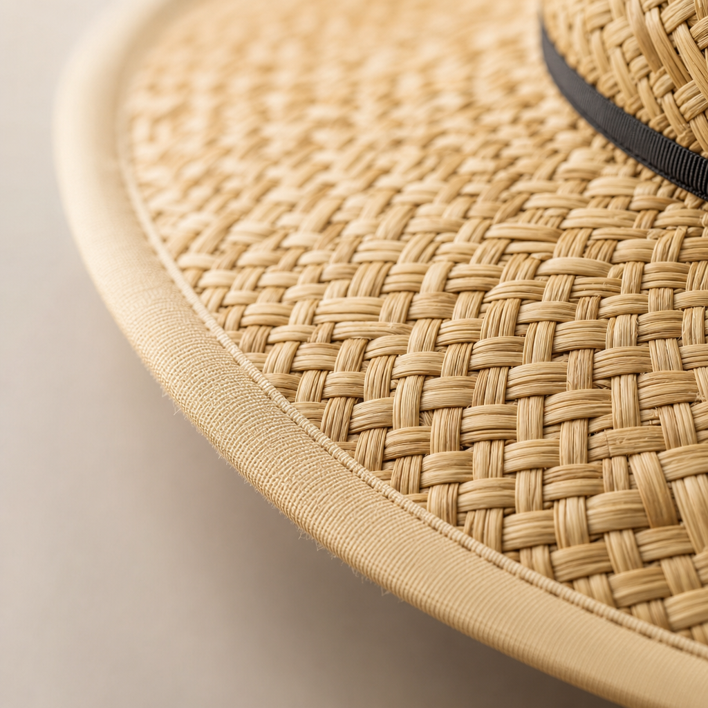 straw hat brim deformation detail image