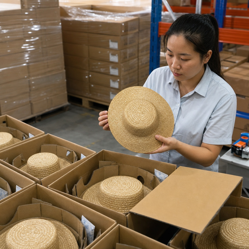 straw hat brim deformation scenario image