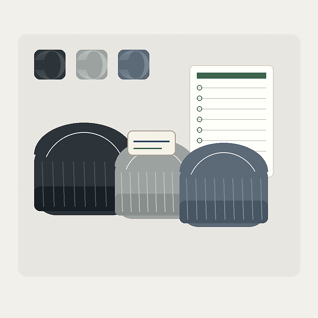 winter beanie production planning for promotional buyers hero image