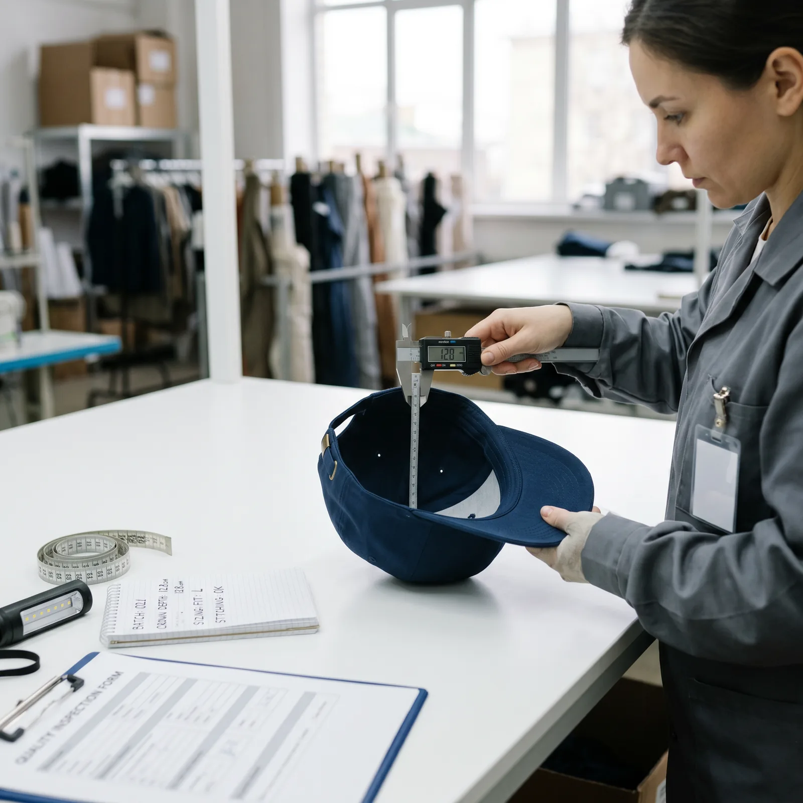 baseball cap fit guide for retail buyers scenario image