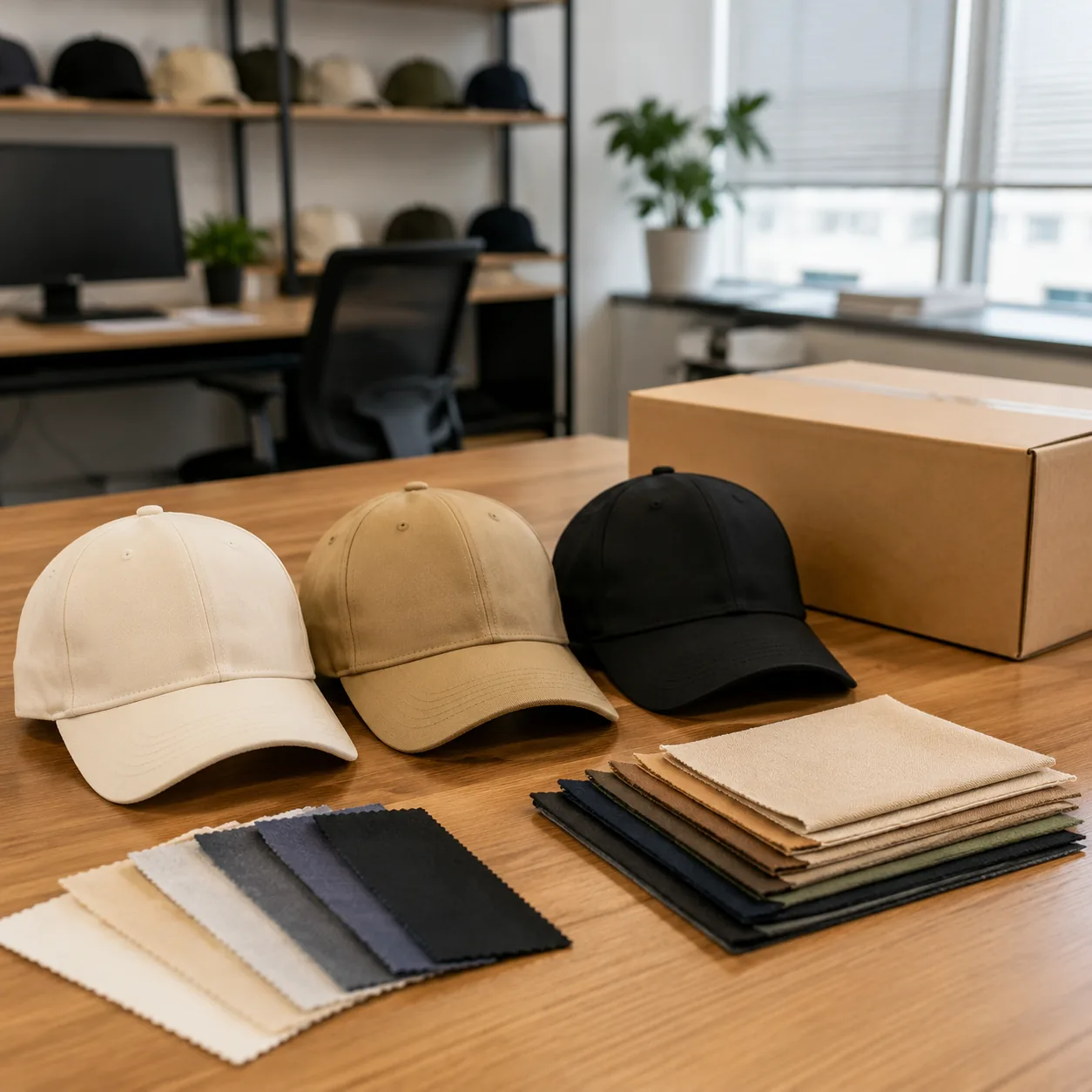 custom baseball cap manufacturer scenario image