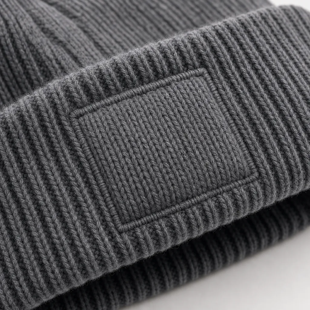 custom beanie sample detail image