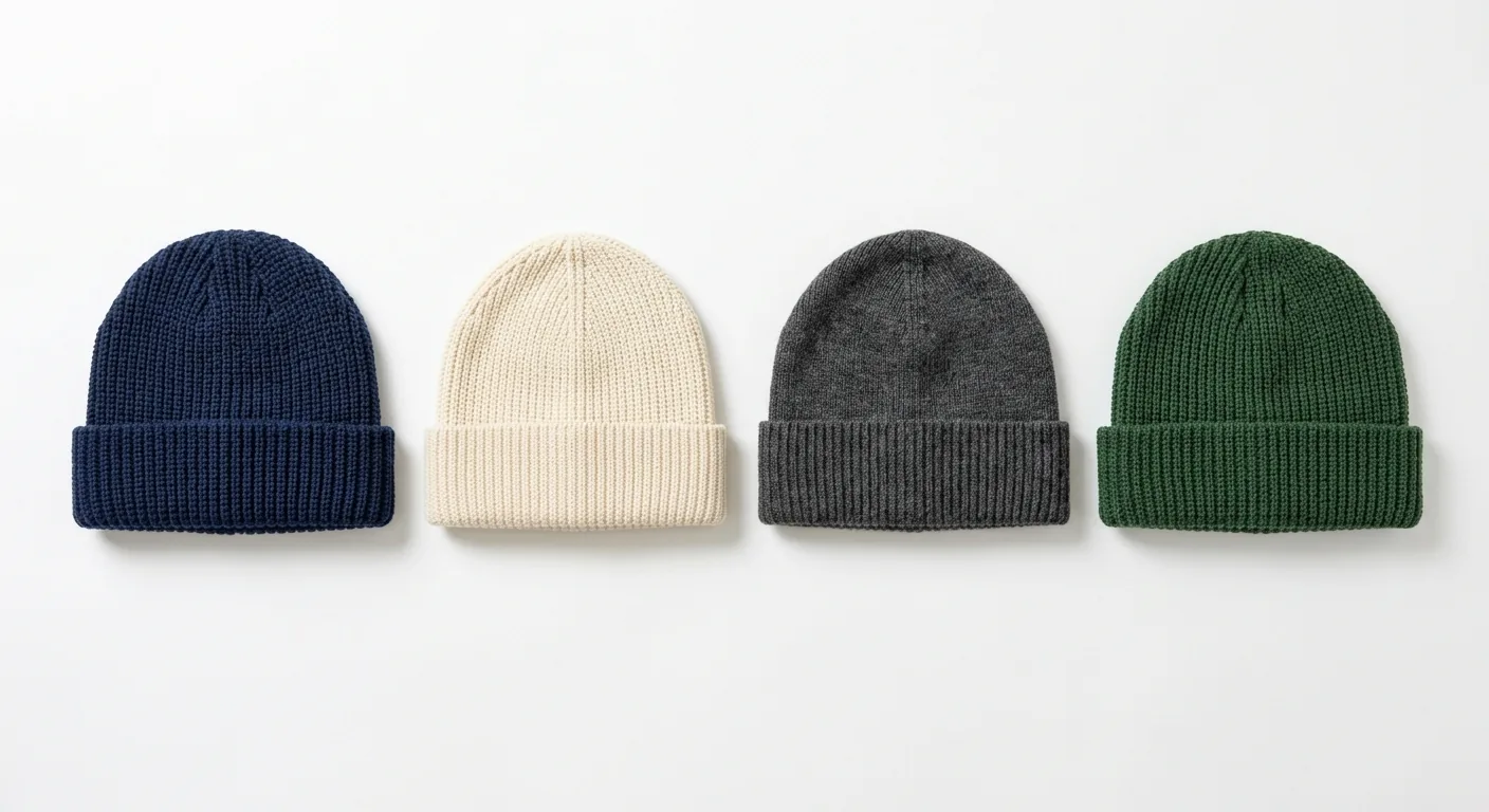 Guía de tipos de puntos para gorros de punto