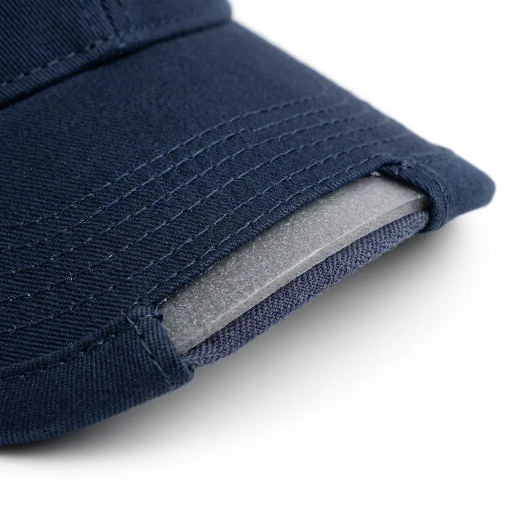 Baseball Cap Ventilation - Eyelet and mesh detail for wholesale buyers